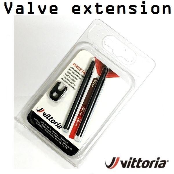 Vittoria�i���B�b�g���A�@�j �o���u�E�G�N�X�e���V���� Valve extension / 2�{����Z�b�g 60mm