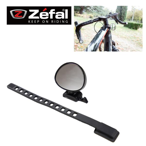 ロード/MTB/ツーリング車用ゴムバンドで取り付けるバックミラー-・ゴムバンドの為、脱着が簡単。・従来のモデルよりも更に広範囲に取り付けできるようにバンドの長さが長くなりました。