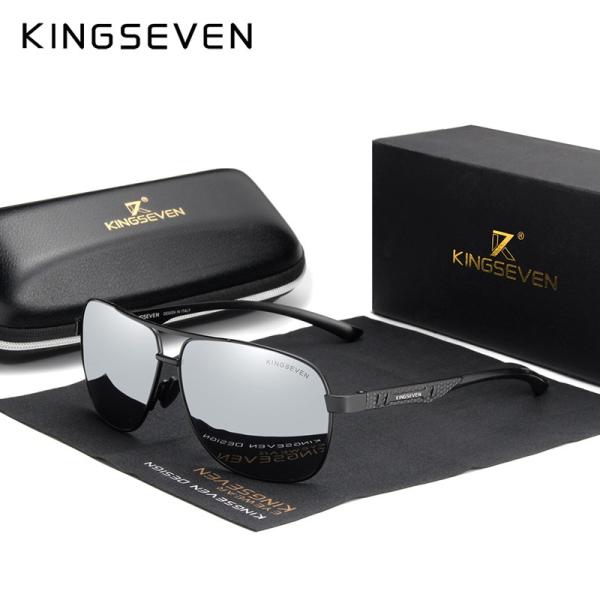 サングラス 男性 女性 偏光 uv400 ミラー KINGSEVEN アルミ サングラス 男性 女性 偏光 uv400 ミラー KINGSEVEN アルミ
