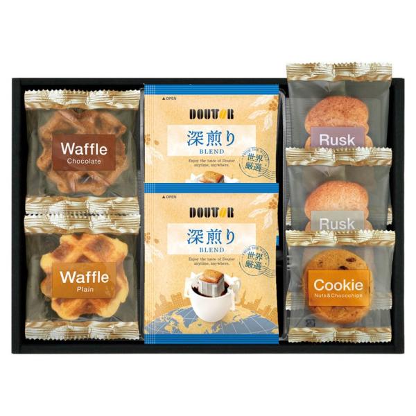 ギフト お中元 コーヒー ドトールコーヒー＆スイーツセレクションDT-15 送料無料 食品 内祝い お祝い お返し 香典返し お供え 熨斗 のし対応