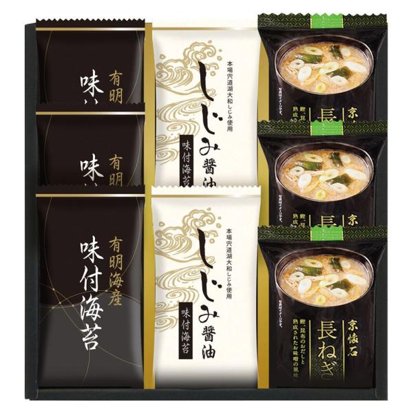 ギフト 調味料 マルコメフリーズドライみそ汁＆有明海産味付海苔セット