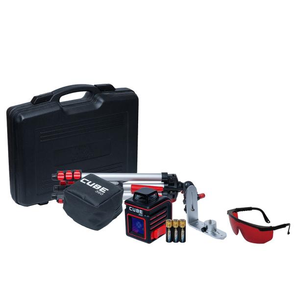 3％OFF レーザー墨出し器 円錐ミラーキューブ1VH360° 三脚とL字金具付き 受光器（別売りLR60G or LM70）対応 コンパクト 高輝度