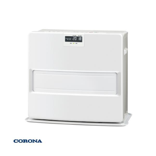 CORONA石油ファンヒーター　　　26畳まで コロナ石油ファンヒーターホワイト26畳