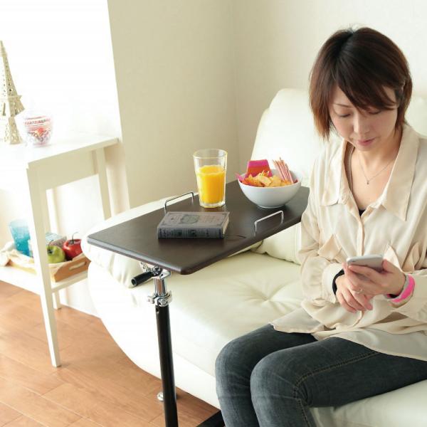 OSMAC 角度調整機能付きマルチテーブル ダークブラウン ナチュラル オスマック