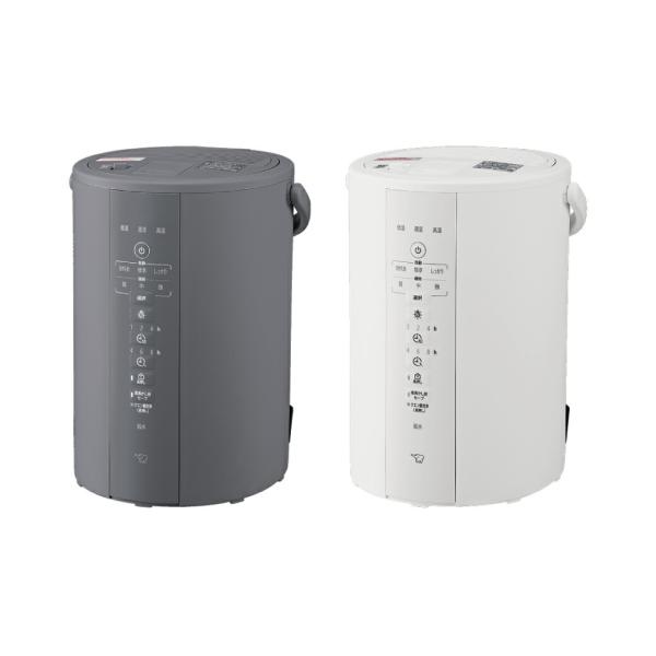 象印 スチーム式 加湿器 EE-DF35 グレー ホワイト 木造6畳 洋室10畳