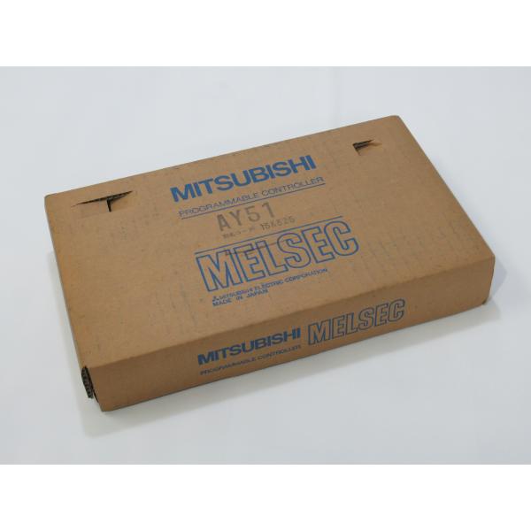 山口)下松市より　【未使用品】 三菱 トランジスタ出力ユニット シンクタイプ AY51 出力32点 DC12/24V　応答時間2ms 　BIZJG18H 三菱電機（MITSUBISHI ELECTRIC） 三菱電機(MITSUBISHI) AY51