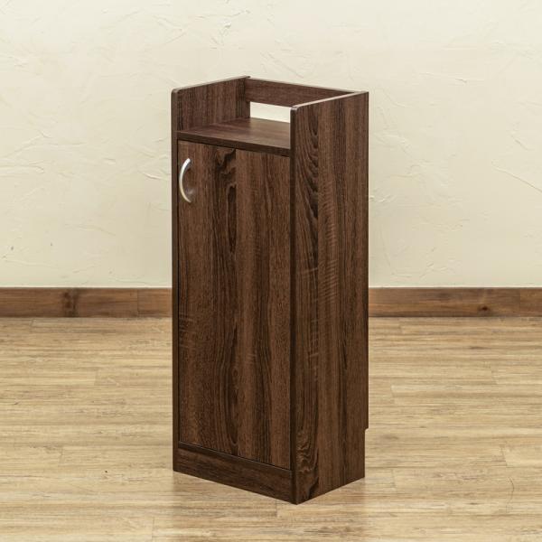 ルーター収納 扉収納 モデム収納 スリムラック 幅33cm 扉付き 収納 ボックス 木製キャビネット北海道も九州も離島も送料無料（沖縄配送不可）サイズ(W)幅33cm×(D)奥行26.5cm×(H)高80cm材質 15mmパーティクルボード...