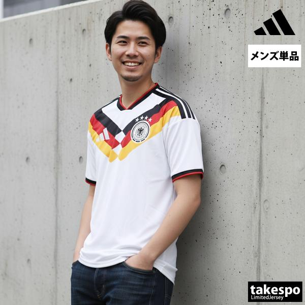 アディダス サッカー レプリカシャツ メンズ ブランド adidas 半袖 速乾 吸水 吸汗 ドライ ドイツ代表 26 ホーム CQ482 送料無料 新作 adidas（アディダス） サッカー レプリカシャツ メンズ ブランド