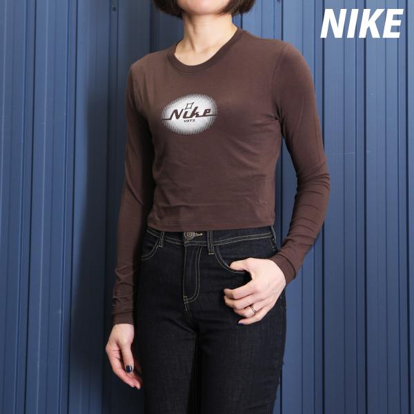 ロンT 長袖Tシャツ レディース ブランド ナイキ スポーツ Tシャツ ロンティー ロングTシャツ 長袖 NIKE W NSW KNT 3L