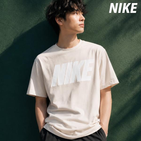 ナイキ 半袖 送料無料 Tシャツ メンズ ブランド NIKE コットン100 綿100 IU0795 104 BGE 新作 3L