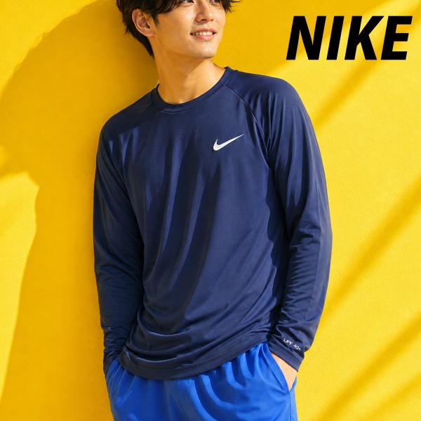 ナイキ カジュアル 送料無料 スイムウェア メンズ ブランド 【返品交換不可】 水泳 水着 NIKE ラッシュガード 水陸両用 3L