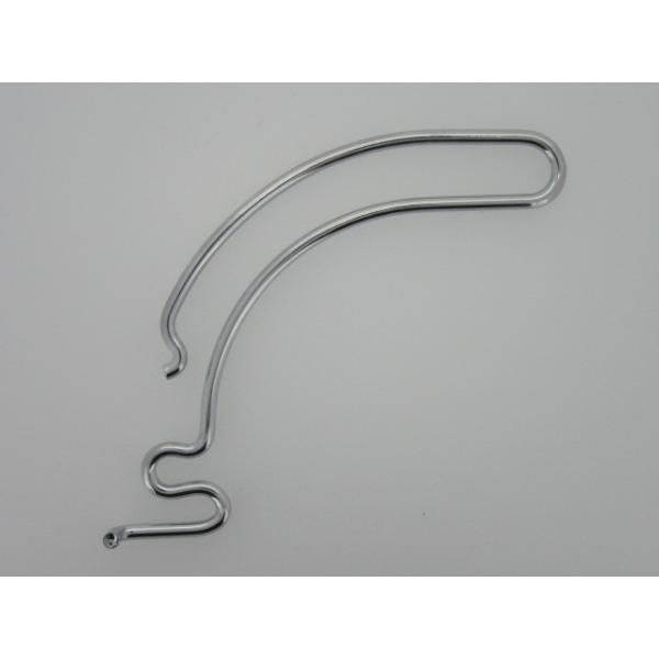 適合車種ホンダ　75年〜77年　旧CB400F　クラッチワイヤーケーブル クランプです。ホンダ純正部品にこだわっている方必見です！！スチール製クロームメッキ仕上げです。★装着は安全の為プロショップ整備資格者にご依頼下さい。※送料無料・ポスト...