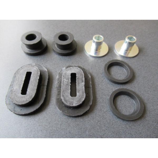 送料無料 KA-1372 カワサキ純正 Z400FX/Z550FX テールカウル グロメット　8点セット