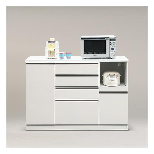 140キッチンカウンター レンジ棚 北欧 キッチン収納 レンジボード幅140