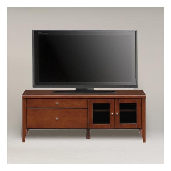 脚付き収納テレビ台（テレビボード） 木製 幅120cm ・完成品/3カラー