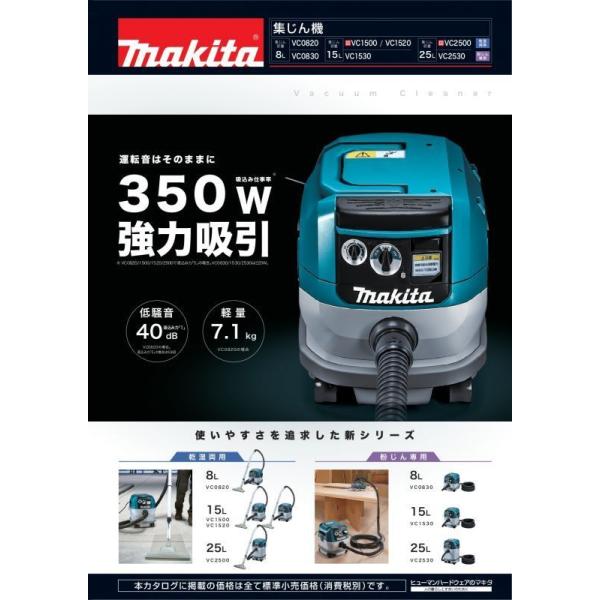 makita マキタ 集じん機 業務用 VC0820 マキタ 集じん機 8L VC0820 電動工具・エアー工具・大工道具