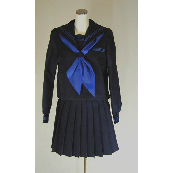 セーラー服　冬服　高校　上下セット 冬セーラー服上下セット（カラーライン） : アド大阪プライベート