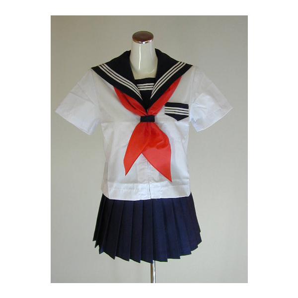 セーラー服上下セット　夏服　本物 夏用セーラー服上下セット(半袖) - Wonder Rabbit