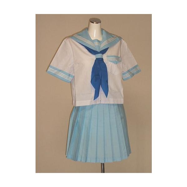 夏セーラー服上衣(水色衿） : アド大阪プライベートルーム - 通販