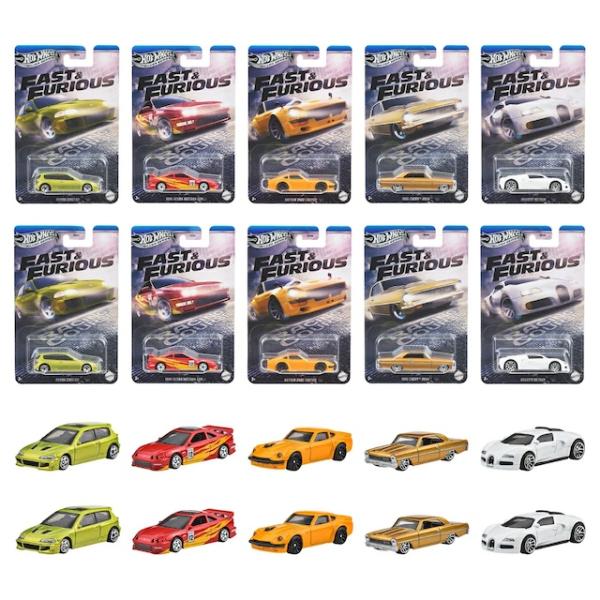 Hot Wheels ワイルド・スピード テーマ アソート・レーシング