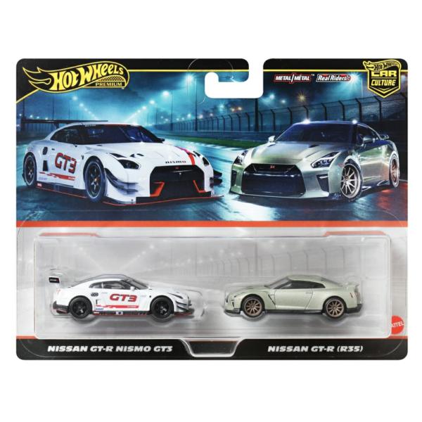 Hot Wheels（ホットウィール） 日産 GT-R ニスモ GT3 / 日産 GT-R (R35