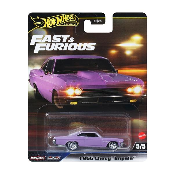 Hot Wheels 1966 シェビー インパラ ワイルド・スピード JBL95