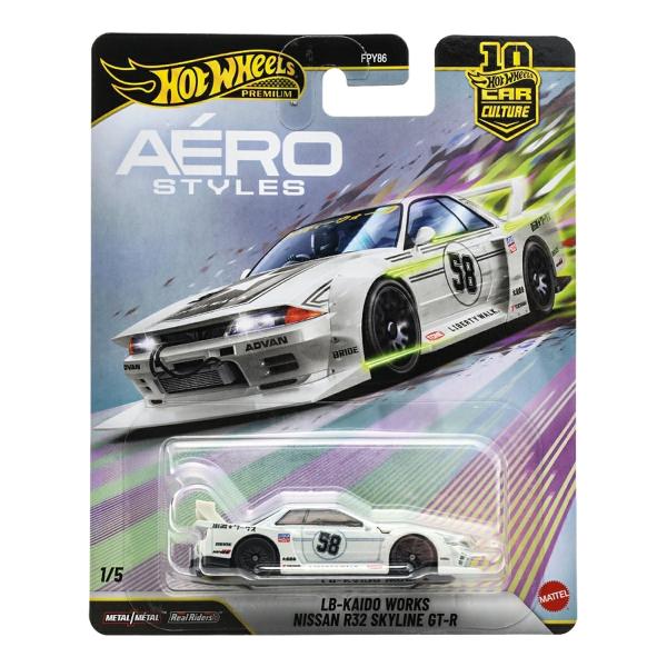 LB-街道ワークス 日産 スカイライン R32 GT-R JKF05 AERO STYLES CARCULTURE Hot Wheels