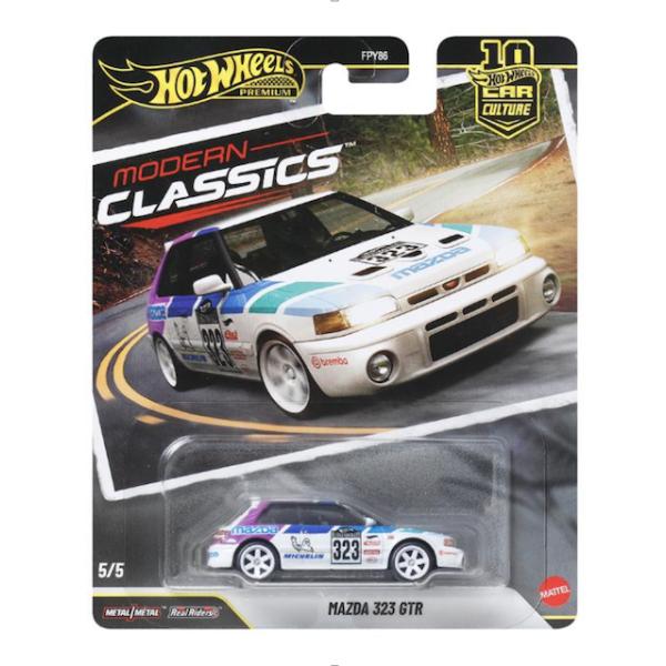 マツダ 323 GTR CARCULTURE MODEAN CLASSICS JKF17 Hot Wheels