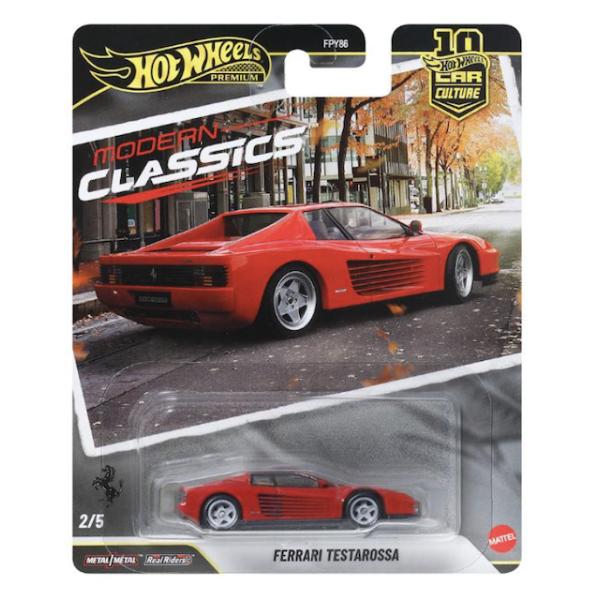 フェラーリ テスタロッサ CARCULTURE MODEAN CLASSICS JKF00 Hot Wheels