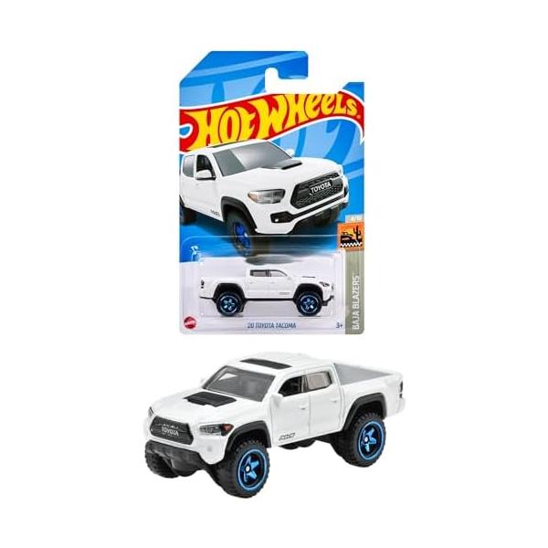 Hot Wheels '20 TOYOTA TACOMA RAYS 白(日本流通版) : toy's