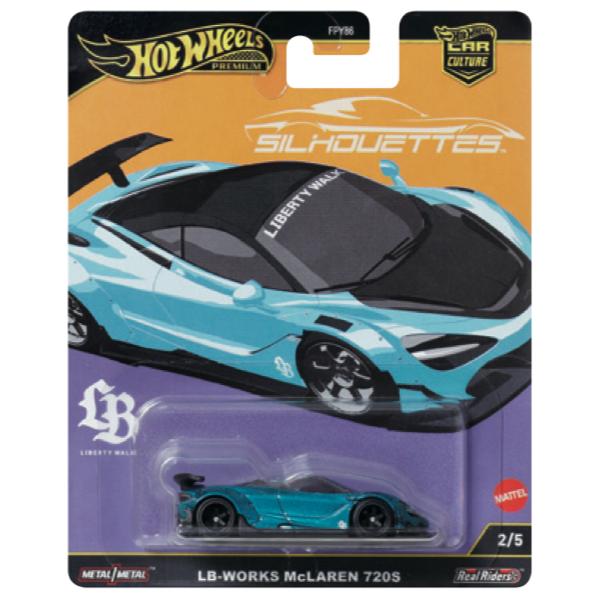 Hot Wheels LB-WORKS McLAREN 720S SILHOUETTES CAR CULTURE