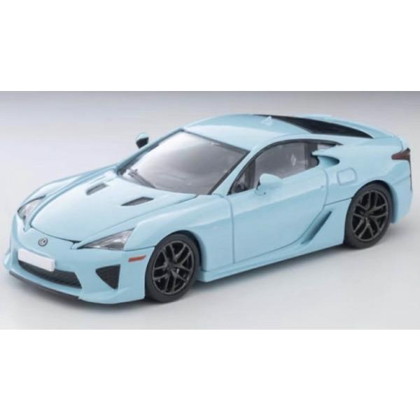 トミカ リミテッド　レクサスLFA スカブルー　中国限定版　非売品台座付き トミーテック LEXUS LFA (水色) 革製台座付 トミカリミテッド