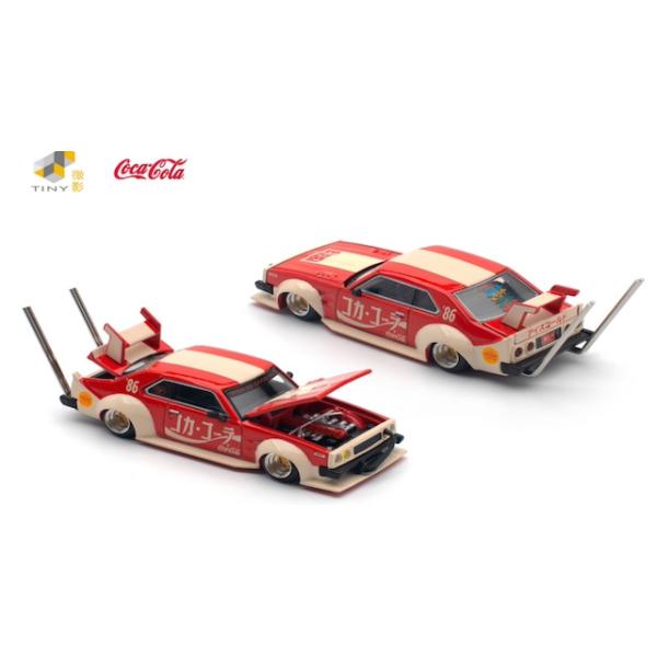 SKYLINE C210 (BOSOZOKU STYLE) COCA COLA JP POP RACE x TINY