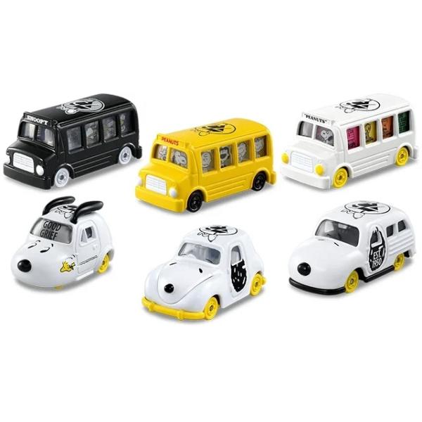 トミカくじ トミカ6種 ドリームトミカ スヌーピーくじ 6台セット(1BOX) : toy's world