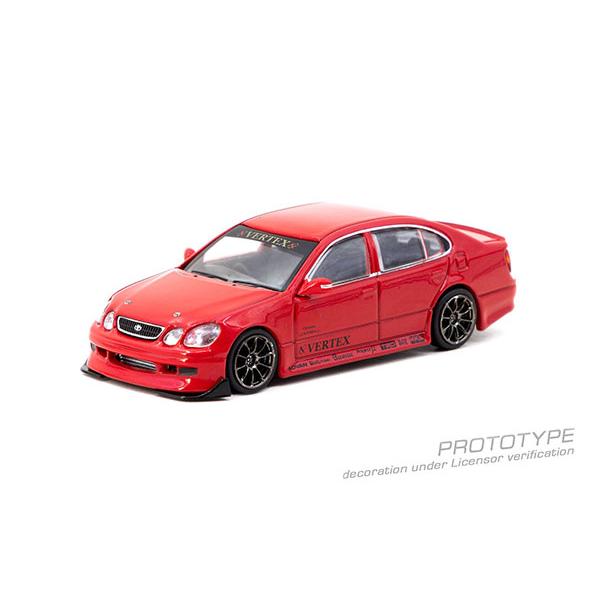 1/64 改Toyota Aristo JZS161 Vertex 風 関村 VERTEX Toyota Aristo JZS161 TARMAC WORKS : toy's world - 通販