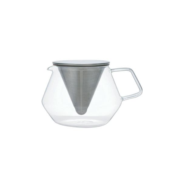 キントー KINTO CARAT ティーポット 850ml カラット 21681 ガラス ステンレス 耐熱 おしゃれ かわいい 北欧 ティー コーヒー ポット 紅茶 ティーウェア ギフト