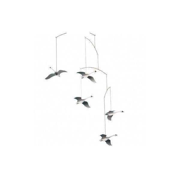 他サイト： （メール便可）フレンステッドモビール Scandinavian Swans 白鳥 4モビール フレンステッド 北欧 赤ちゃんの商品画像