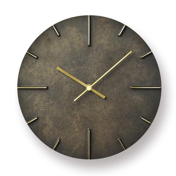 レムノス Quaint 斑紋黒染色 BK 掛け時計 クエィント  AZ15-06 Lemnos レムノス Quaint 斑紋黒染色 AZ15-06 BK 掛け時計 クエィント