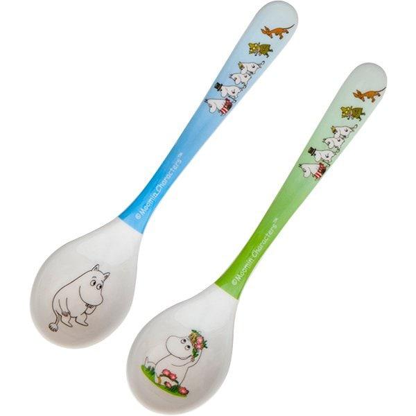 新品 ムーミン メラミンスプーン 2本セット スウェーデン フローレン
