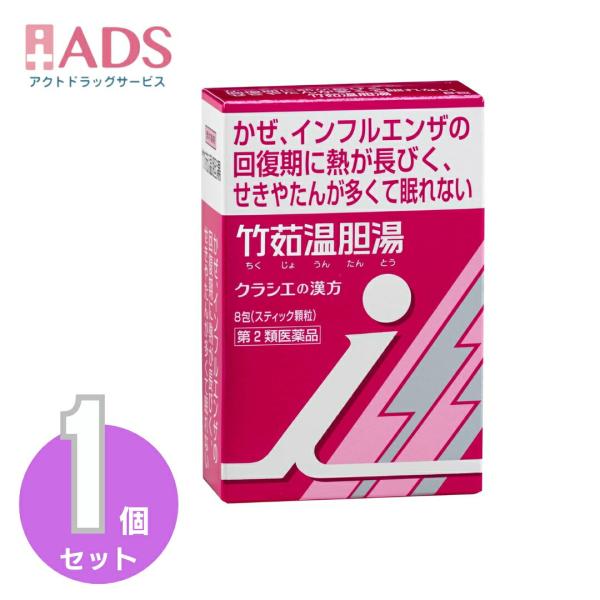 【第2類医薬品】「クラシエ」漢方 竹茹温胆湯エキス顆粒 i  8包