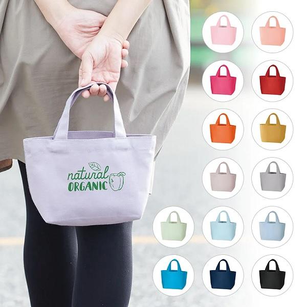 ミニバッグ コットン 10オンス エコバッグ サブバッグ 推し活グッズ  