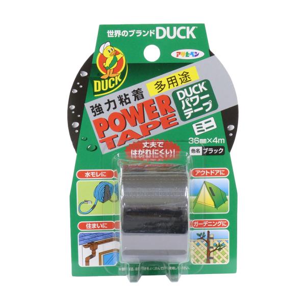 補修テープ 強力 パワーテープ 36mmX4m T043 ブラック アサヒペン 爆買