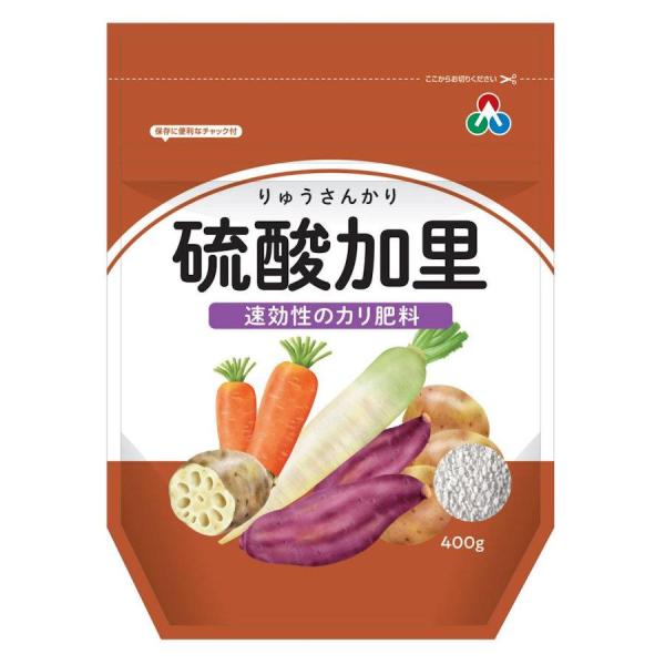 硫酸加里 400g 朝日アグリア 肥料 家庭菜園 園芸 爆買