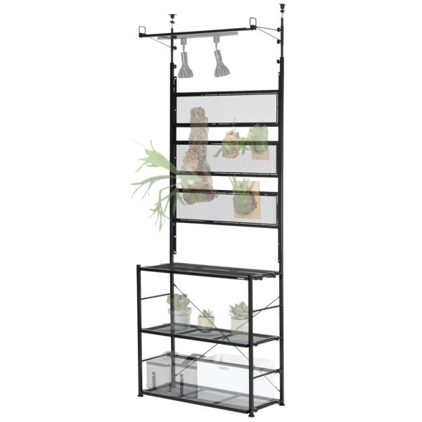 ビザールプランツウォールラック LPW-2100-BK ブラック BIBILAB 塊根植物 コーデックス アガベ パキポディウム 植物スタンド 爆買