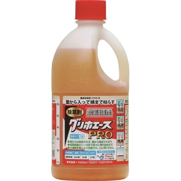 他サイト： グリホエースPRO 1L 除草剤 ハート 爆買の商品画像