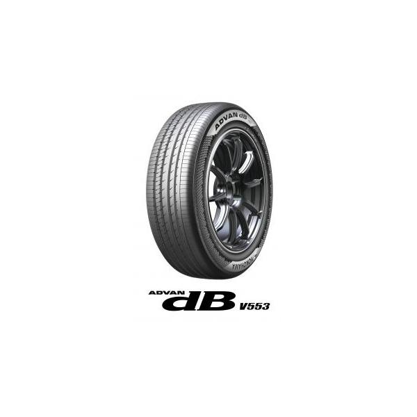ヨコハマ アドバンdb v553．235/50R18.24年製．9.5分山．4本 YOKOHAMA