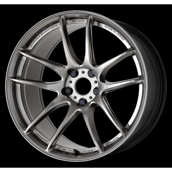 WORK EMOTION 17インチ 9J WORK WORK EMOTION CR極 17×8.0J PCD114.3 5H INSET+47 キャンディ