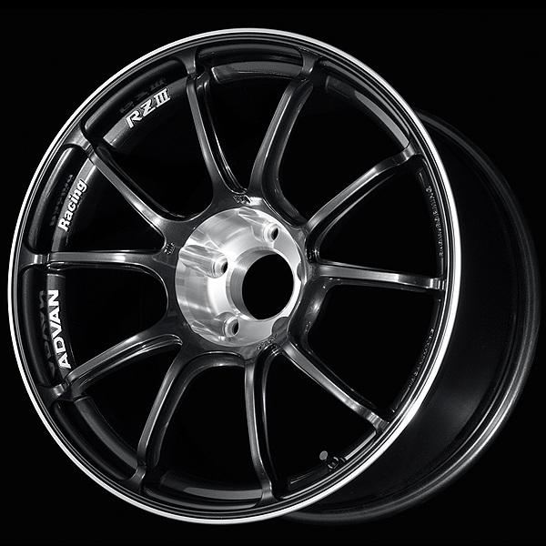 ＡＤＶＡＮＲａｃｉｎｇ ＲＺIII ヨコハマホイール アドバンレーシング ＲＺ３  ８．５Ｊ-１８ ５Ｈ（Ｍ１２）１１４．３ ＋４５/＋３８ ＢＧＣ
