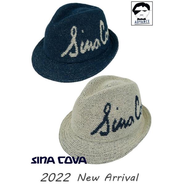 シナコバ メンズ 中折れハット ゴルフウェア 2022春夏新作 sina cova