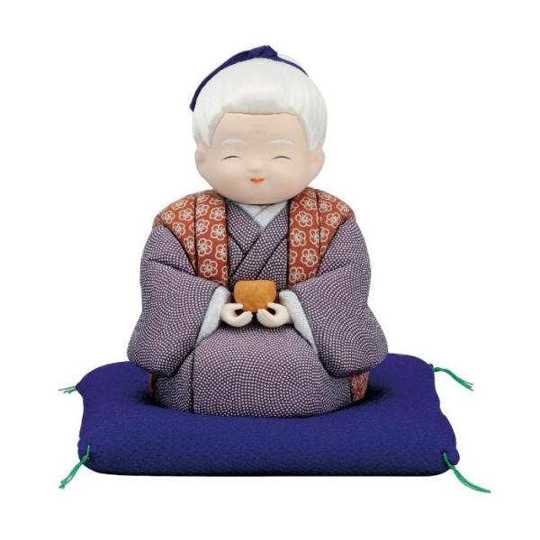 送料無料 01 390 木目込み人形 好日 女 座布団付 セット Pindo Com Py